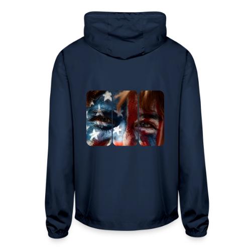 USA: Stars in Their Eyes - Unisex Lightweight Windbreaker Jacket