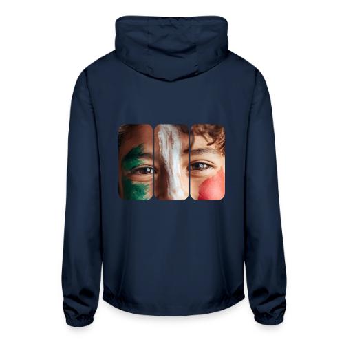 Mexico: Three Stripes of Pride - Unisex Lightweight Windbreaker Jacket