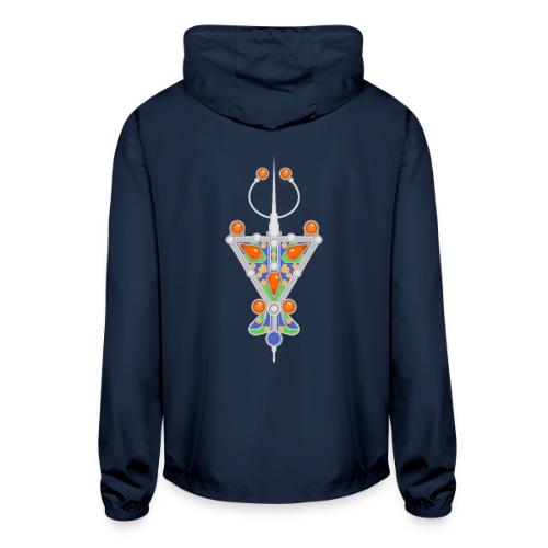 Amazigh: Tazerzit Heritage - Unisex Lightweight Windbreaker Jacket