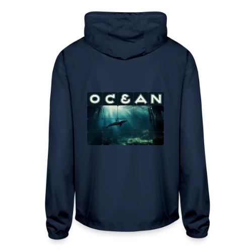 Ocean Whisper - Unisex Lightweight Windbreaker Jacket