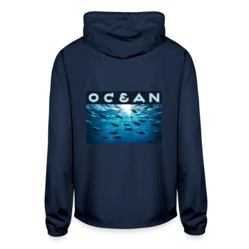 Ocean: Silver Tide - Unisex Lightweight Windbreaker Jacket