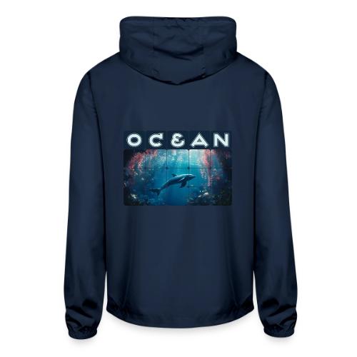 Ocean: Blue Grace - Unisex Lightweight Windbreaker Jacket