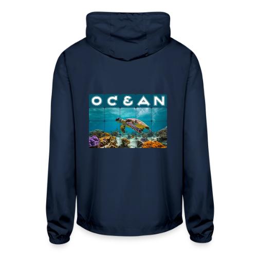Ocean: Gentle Voyager - Unisex Lightweight Windbreaker Jacket