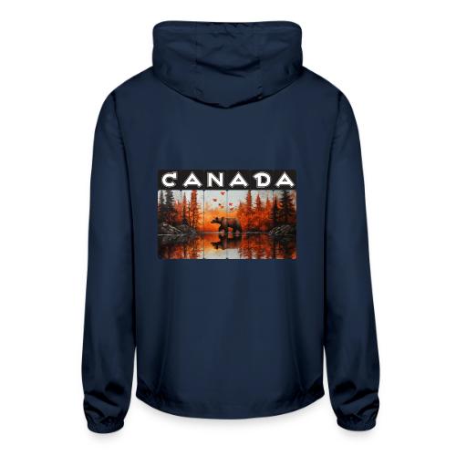 Canada Wilderness Art - Unisex Lightweight Windbreaker Jacket