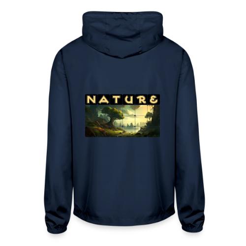 Whispers of Green Peaks - Unisex Lightweight Windbreaker Jacket