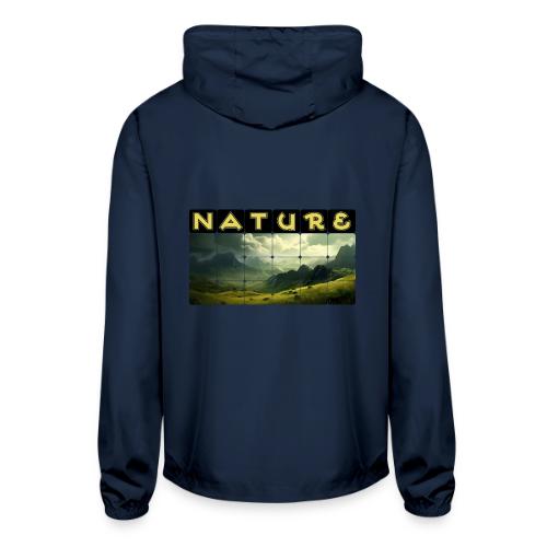 Nature: Verdant Peaks - Unisex Lightweight Windbreaker Jacket