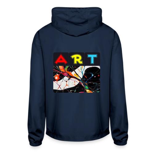 Art in Motion: Color Unleashed - Unisex Lightweight Windbreaker Jacket