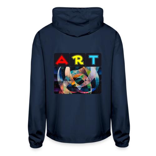 Art of Stripes and Shades - Unisex Lightweight Windbreaker Jacket