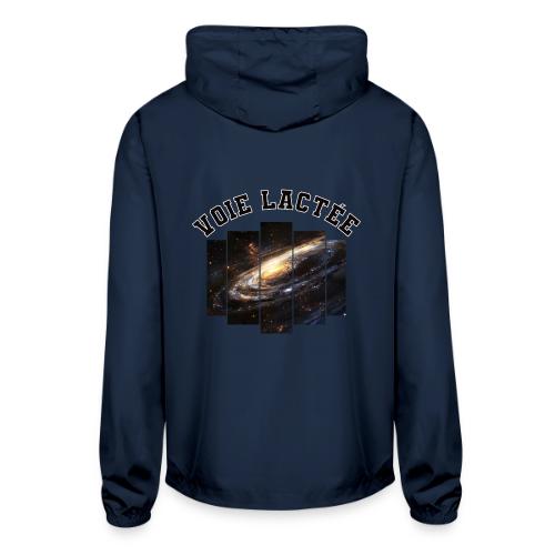The Milky Way: A Visual Tribute - Unisex Lightweight Windbreaker Jacket