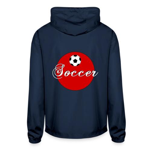 Soccer: Goal Circle - Unisex Lightweight Windbreaker Jacket