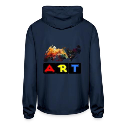 Pulse of Art - Unisex Lightweight Windbreaker Jacket