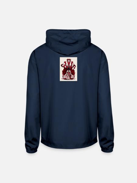 Gothic Matryoshka Queen - Unisex Lightweight Windbreaker Jacket - navy