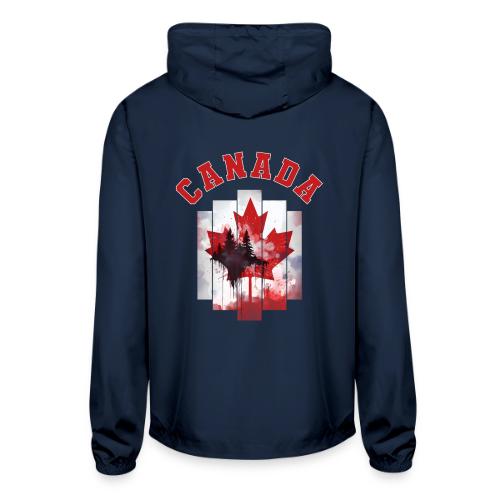 Canadian Pulse - Unisex Lightweight Windbreaker Jacket