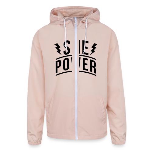 She Power - Unisex Lightweight Windbreaker Jacket