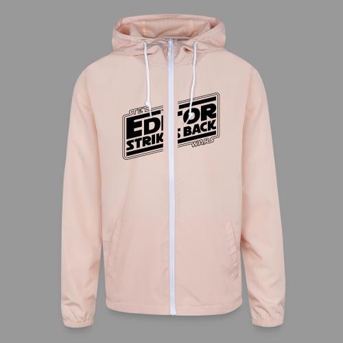 The Editor Strikes Back - Unisex Lightweight Windbreaker Jacket