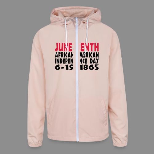 Junteenth Independence Day - Unisex Lightweight Windbreaker Jacket