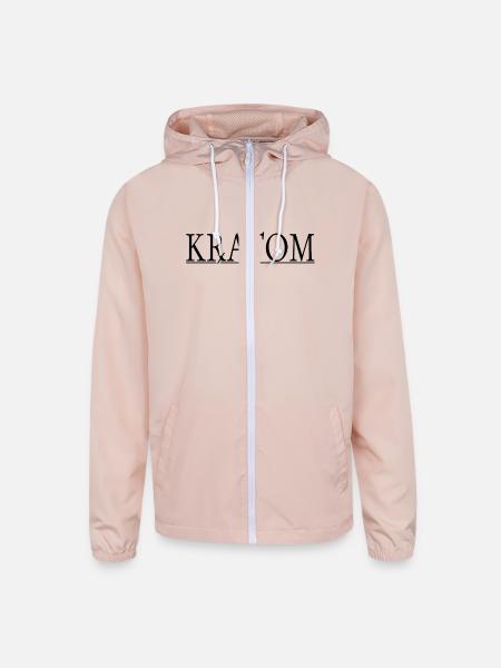 Nature s Rx - Unisex Lightweight Windbreaker Jacket - blush pink
