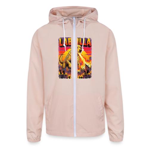 Labzilla Giant Yellow Labrador Monster Tee - Unisex Lightweight Windbreaker Jacket