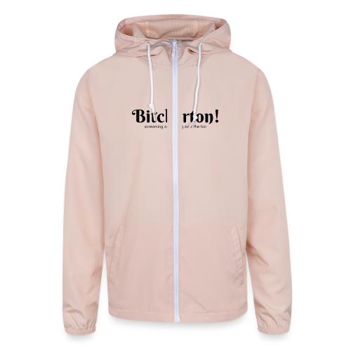 Bitcherton Black - Unisex Lightweight Windbreaker Jacket