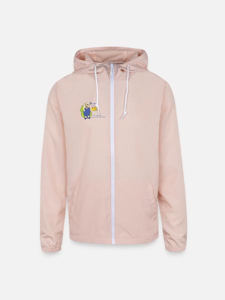 Help or Content? - Unisex Lightweight Windbreaker Jacket - blush pink