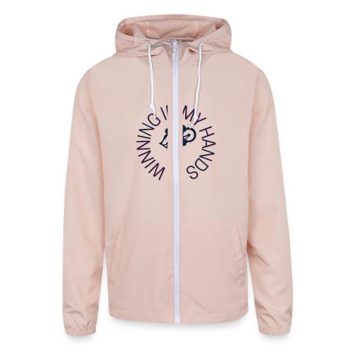 Winning Designs In My Hands Original - Unisex Lightweight Windbreaker Jacket