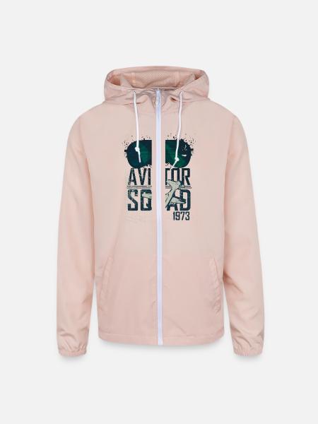 Aviator Squad - Unisex Lightweight Windbreaker Jacket - blush pink