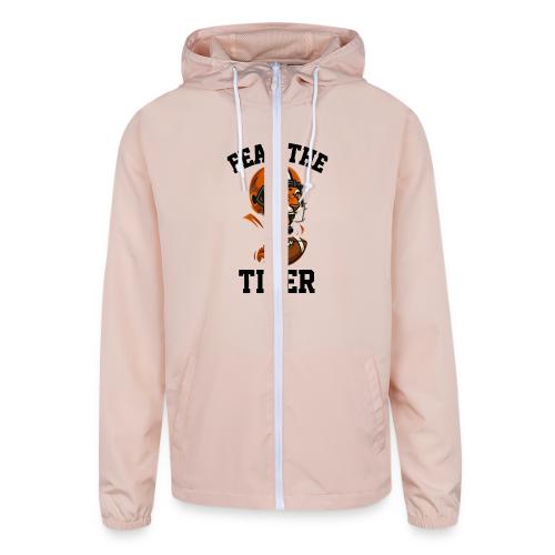 Fear The Tiger Football Helmet T-Shirt - Unisex Lightweight Windbreaker Jacket