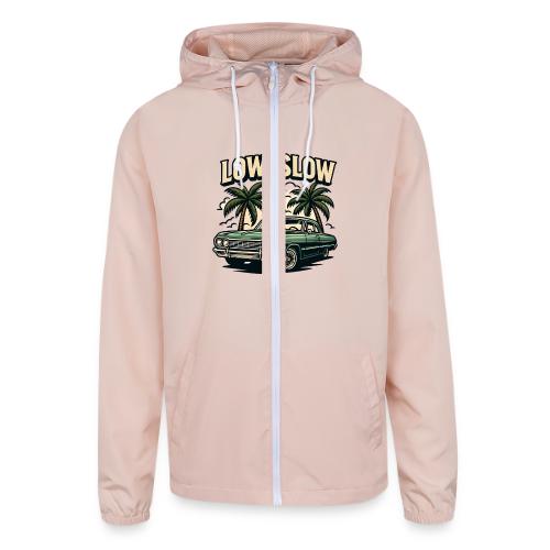 Classic Lowrider Car | Low & Slow Retro T-Shirt - Unisex Lightweight Windbreaker Jacket