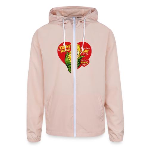 Corny Valentine T-Shirt - Unisex Lightweight Windbreaker Jacket