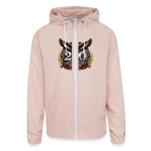 American Eagle USA 250th Anniversary 1776–2026 - Unisex Lightweight Windbreaker Jacket