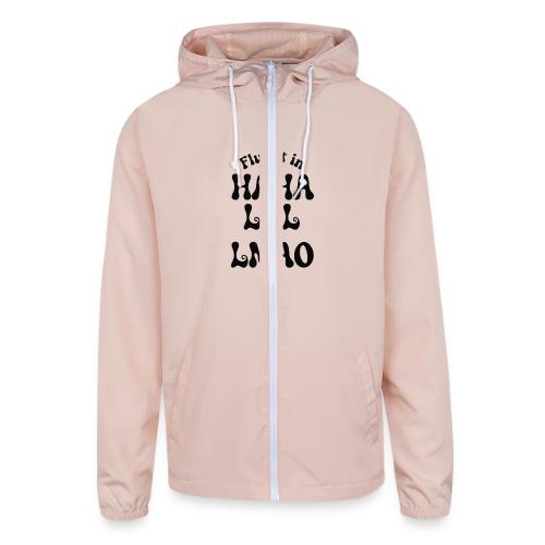 Fluent in HAHA LOL LMAO Funny Humor-Bilingual Joke - Unisex Lightweight Windbreaker Jacket