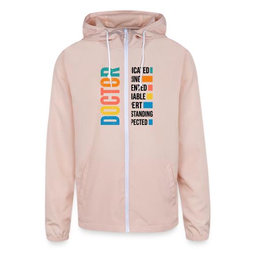 Proud Doctor Traits - Unisex Lightweight Windbreaker Jacket