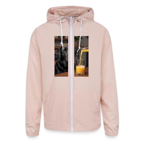 Golden Retriever Chill Juice Vibes - Unisex Lightweight Windbreaker Jacket
