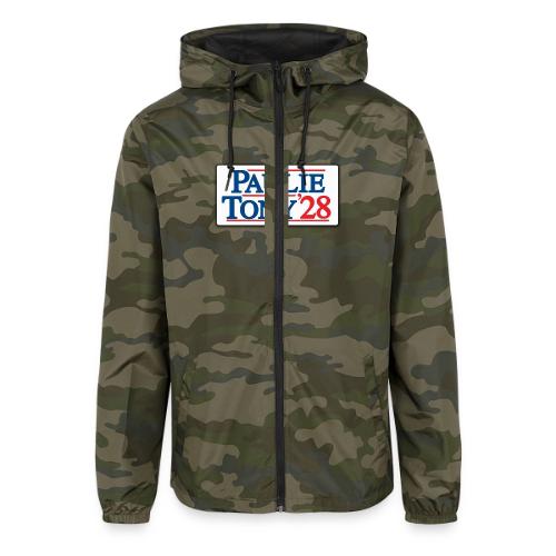 Paulie and Tony for Co-President 2028 - Unisex Lightweight Windbreaker Jacket