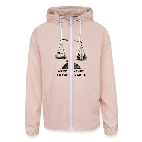 Ambition vs. Reality T-Shirt, Mug, & Leggings - Unisex Lightweight Windbreaker Jacket