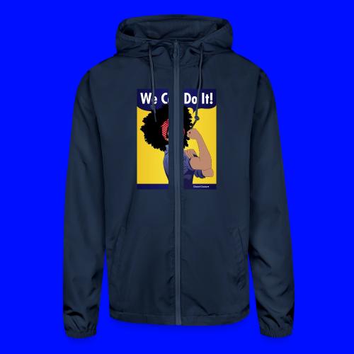 We Can Do It GlobalCouture - Unisex Lightweight Windbreaker Jacket