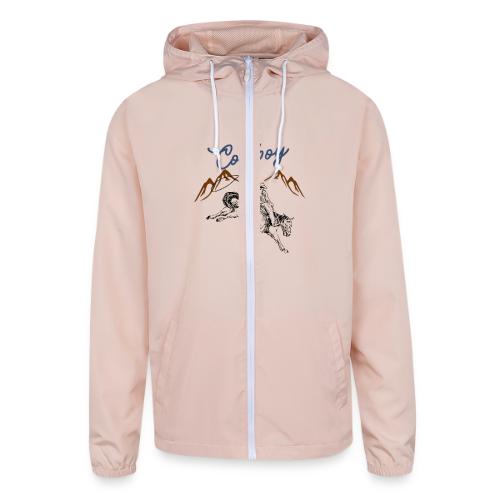 Wild West Cowboy Ride - Unisex Lightweight Windbreaker Jacket