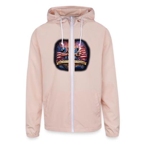 USA 250th Celebration - Unisex Lightweight Windbreaker Jacket