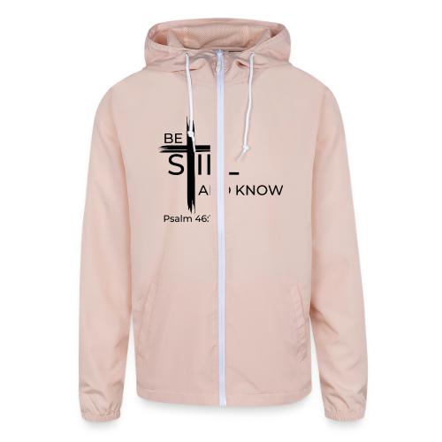 Be still and know that I AM GOD. Psalm 46:10 Shirt - Unisex Lightweight Windbreaker Jacket