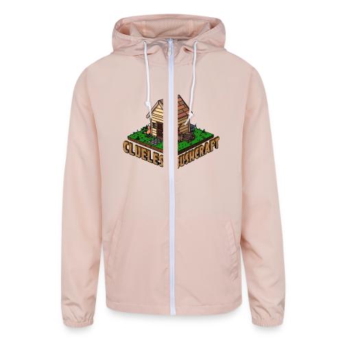 Clueless Bushcraft 2022 Logo - Unisex Lightweight Windbreaker Jacket