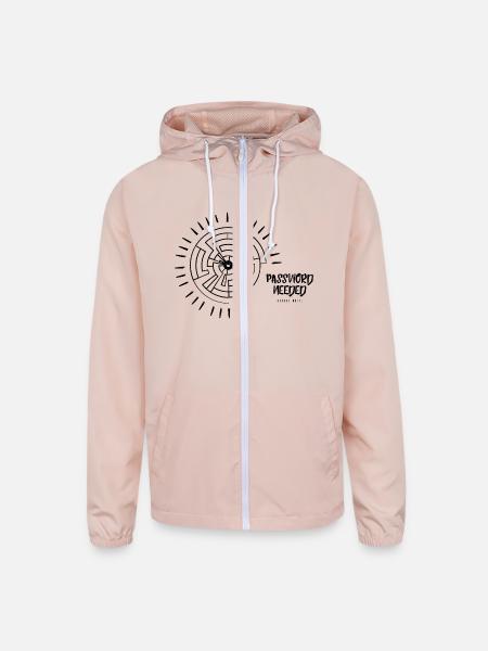 Guardian - Unisex Lightweight Windbreaker Jacket - blush pink 