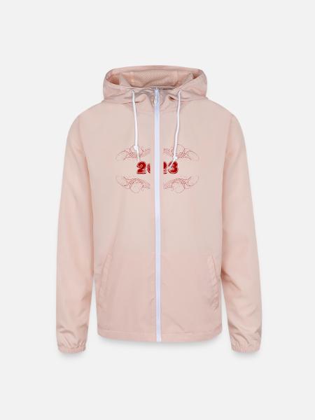 2023 decorated - Unisex Lightweight Windbreaker Jacket - blush pink