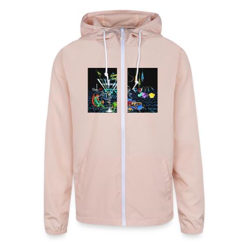 TSEL - Living the Lounge Lizard Life - Unisex Lightweight Windbreaker Jacket