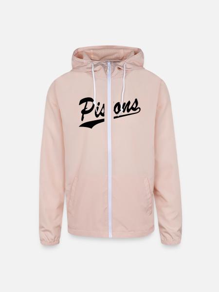 Pistons - Unisex Lightweight Windbreaker Jacket - blush pink 