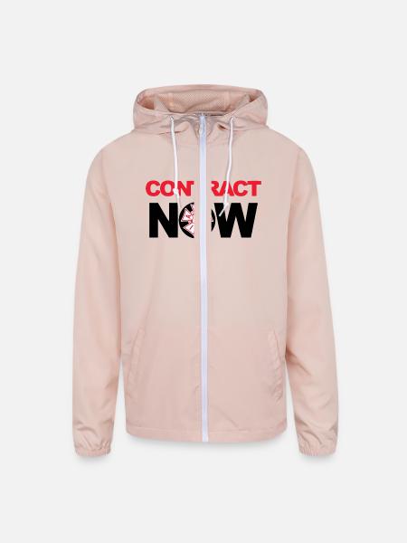 Contract now snl t shirt - Unisex Lightweight Windbreaker Jacket - blush pink