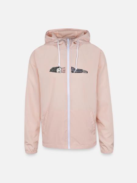 Nope... - Unisex Lightweight Windbreaker Jacket - blush pink
