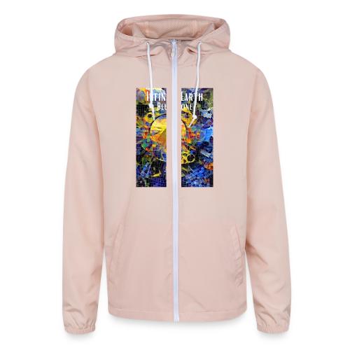 Infinite Earth: Blue Stone - Unisex Lightweight Windbreaker Jacket