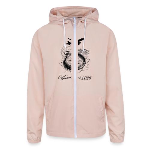 Wanderlust 2026 T-Shirt | Minimalist Travel Plane - Unisex Lightweight Windbreaker Jacket