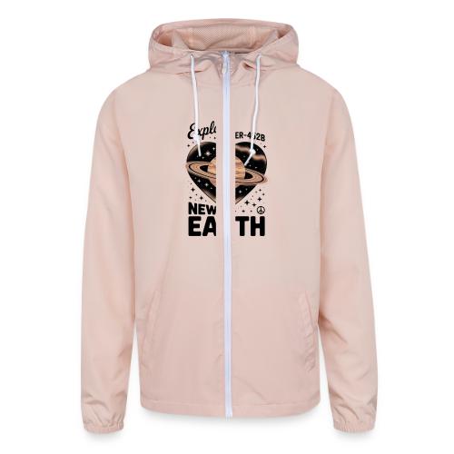 Explore Kepler-452b – New Earth Adventure - Unisex Lightweight Windbreaker Jacket