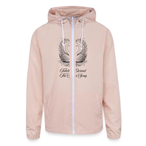 Poetic Swan T-Shirt - Unisex Lightweight Windbreaker Jacket